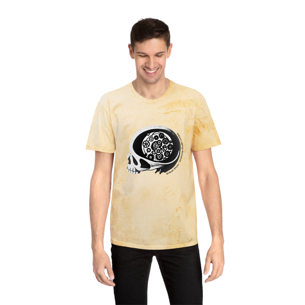 Official Shibari Store x Anatomie Studio Skull Logo - Tie-Dye Unisex Tee