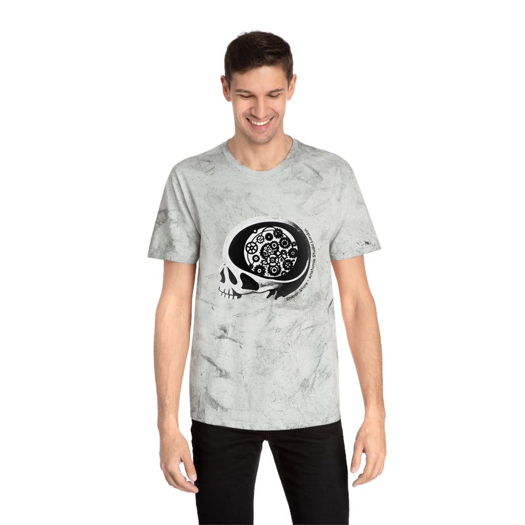 Official Shibari Store x Anatomie Studio Skull Logo - Tie-Dye Unisex Tee