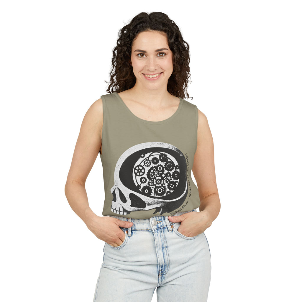 Offical Shibari Store x Anatomie Studio Skull Logo - Unisex Tank Top