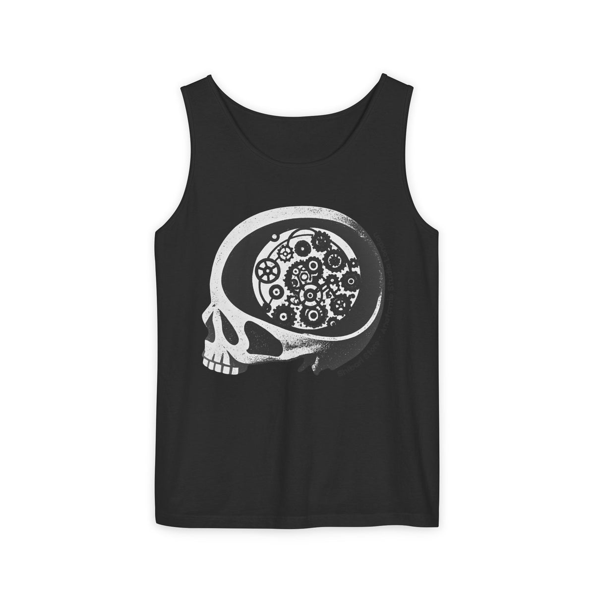 Offical Shibari Store x Anatomie Studio Skull Logo - Unisex Tank Top