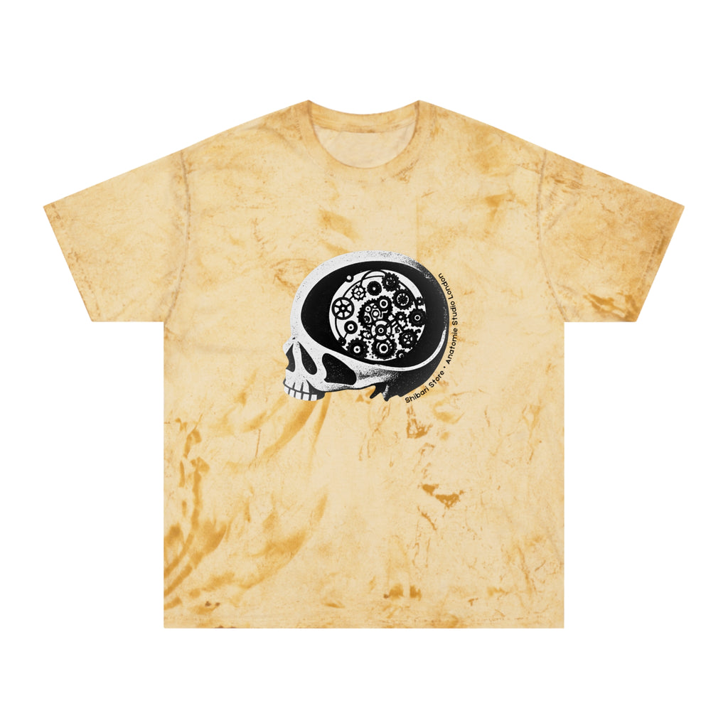 Official Shibari Store x Anatomie Studio Skull Logo - Tie-Dye Unisex Tee